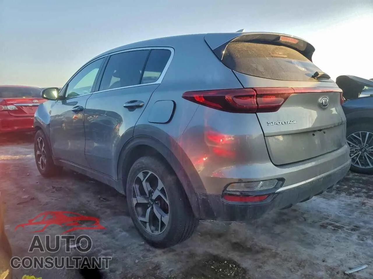 2020 KIA SPORTAGE Damaged VIN KNDPM3AC6L7738751 – rear exterior