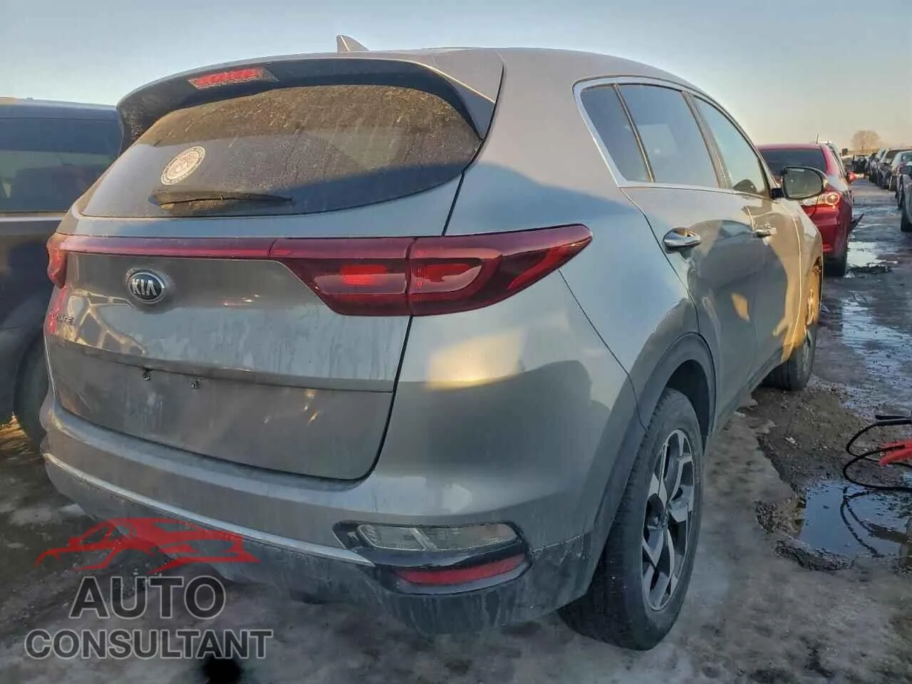 2020 KIA SPORTAGE Damaged VIN KNDPM3AC6L7738751 – side profile