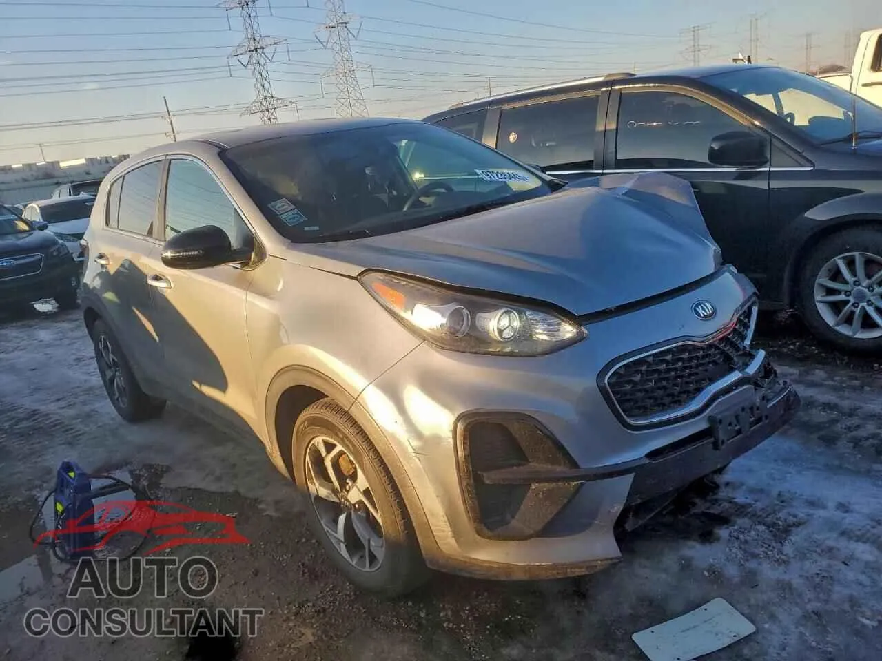 2020 KIA SPORTAGE Damaged VIN KNDPM3AC6L7738751 – dashboard