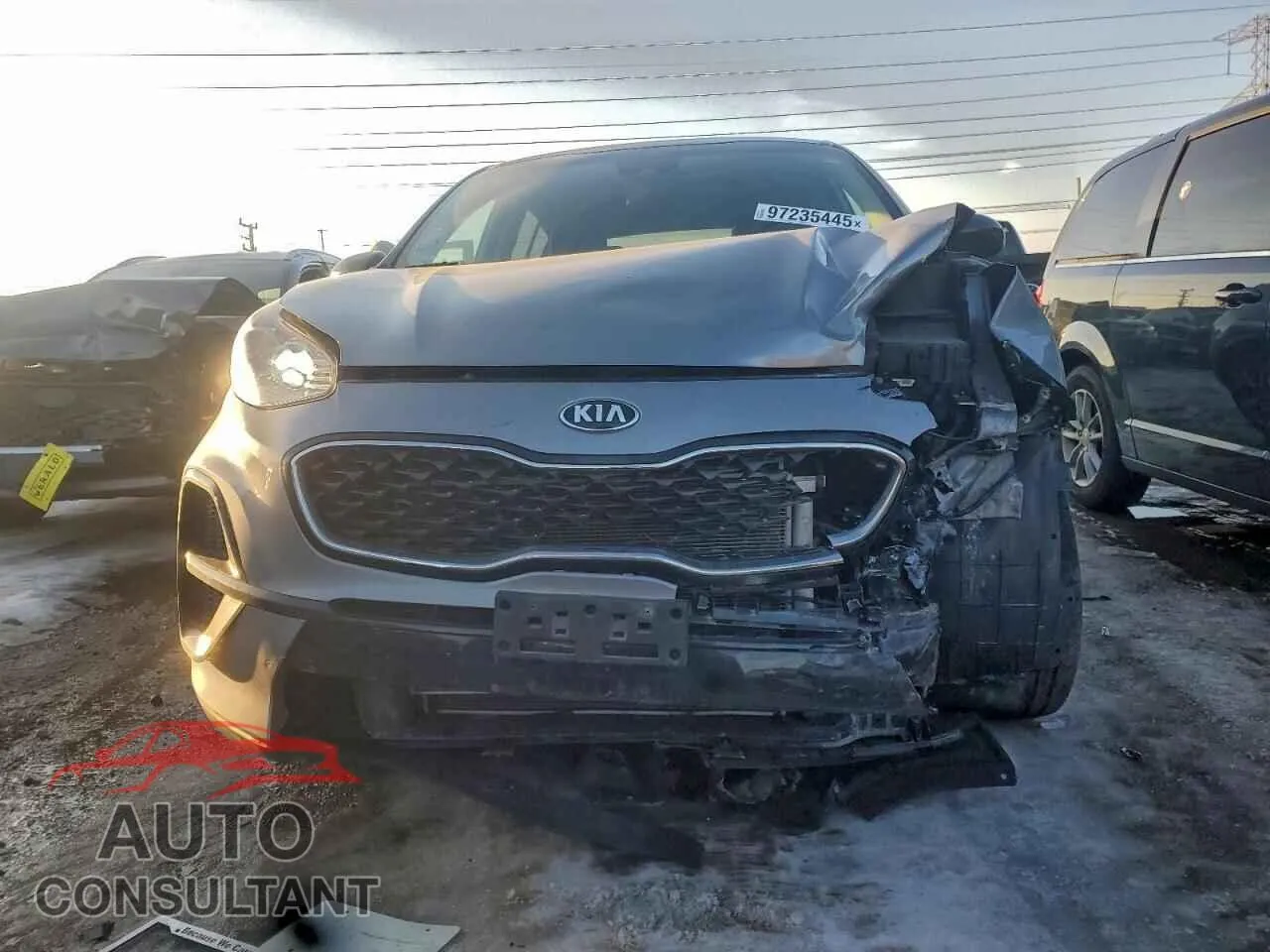 2020 KIA SPORTAGE Damaged VIN KNDPM3AC6L7738751 – interior seats