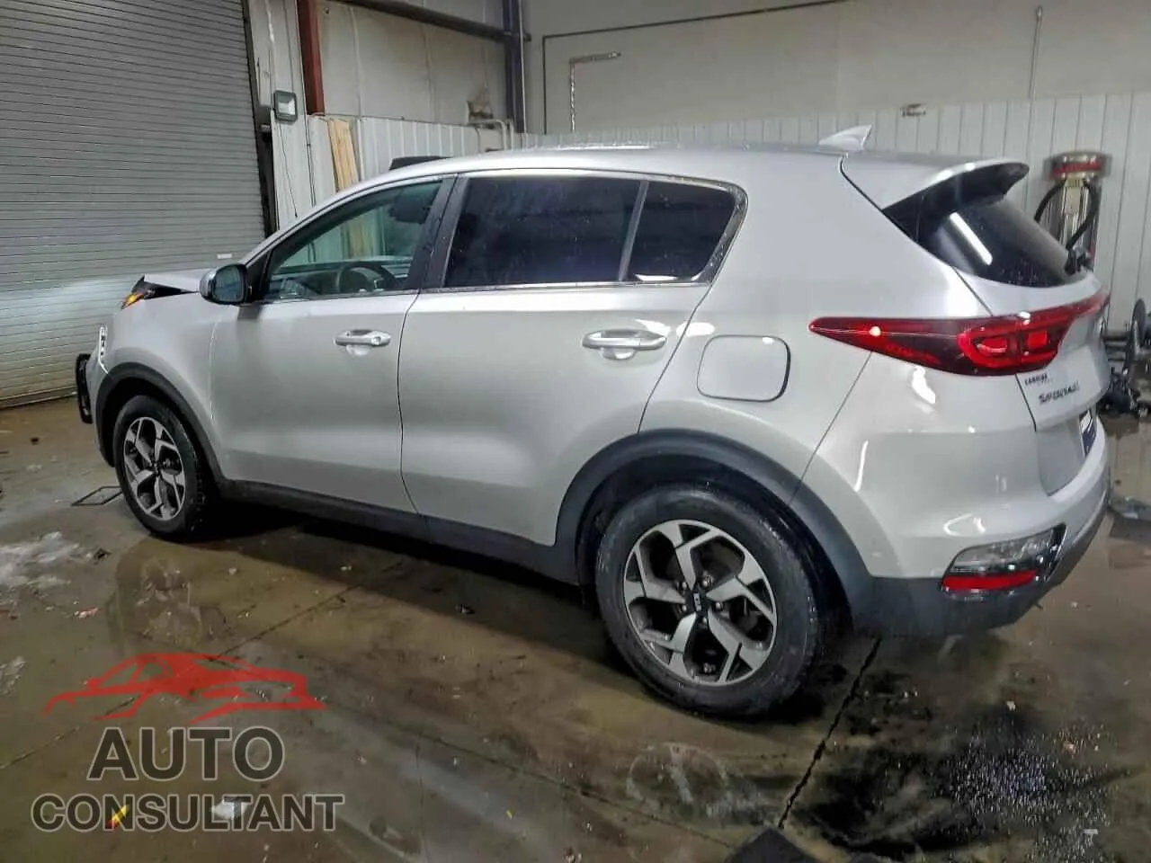 2020 KIA SPORTAGE Damaged VIN KNDPM3AC7L7815451 – rear exterior