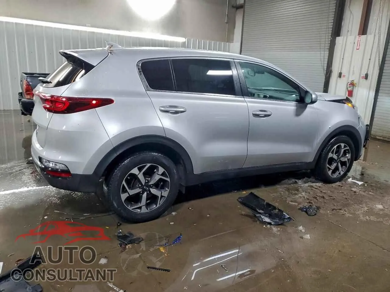 2020 KIA SPORTAGE Damaged VIN KNDPM3AC7L7815451 – side profile