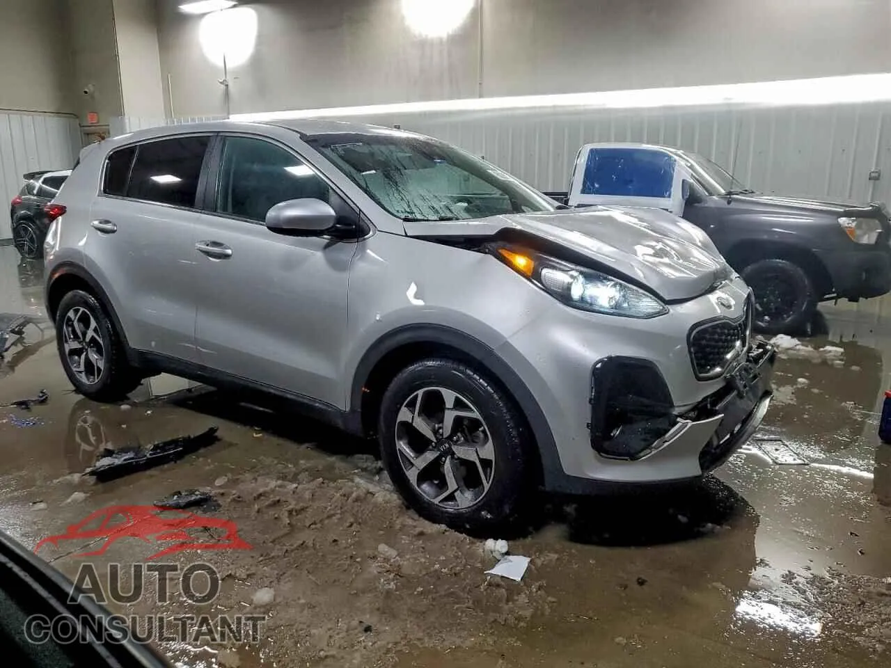 2020 KIA SPORTAGE Damaged VIN KNDPM3AC7L7815451 – dashboard