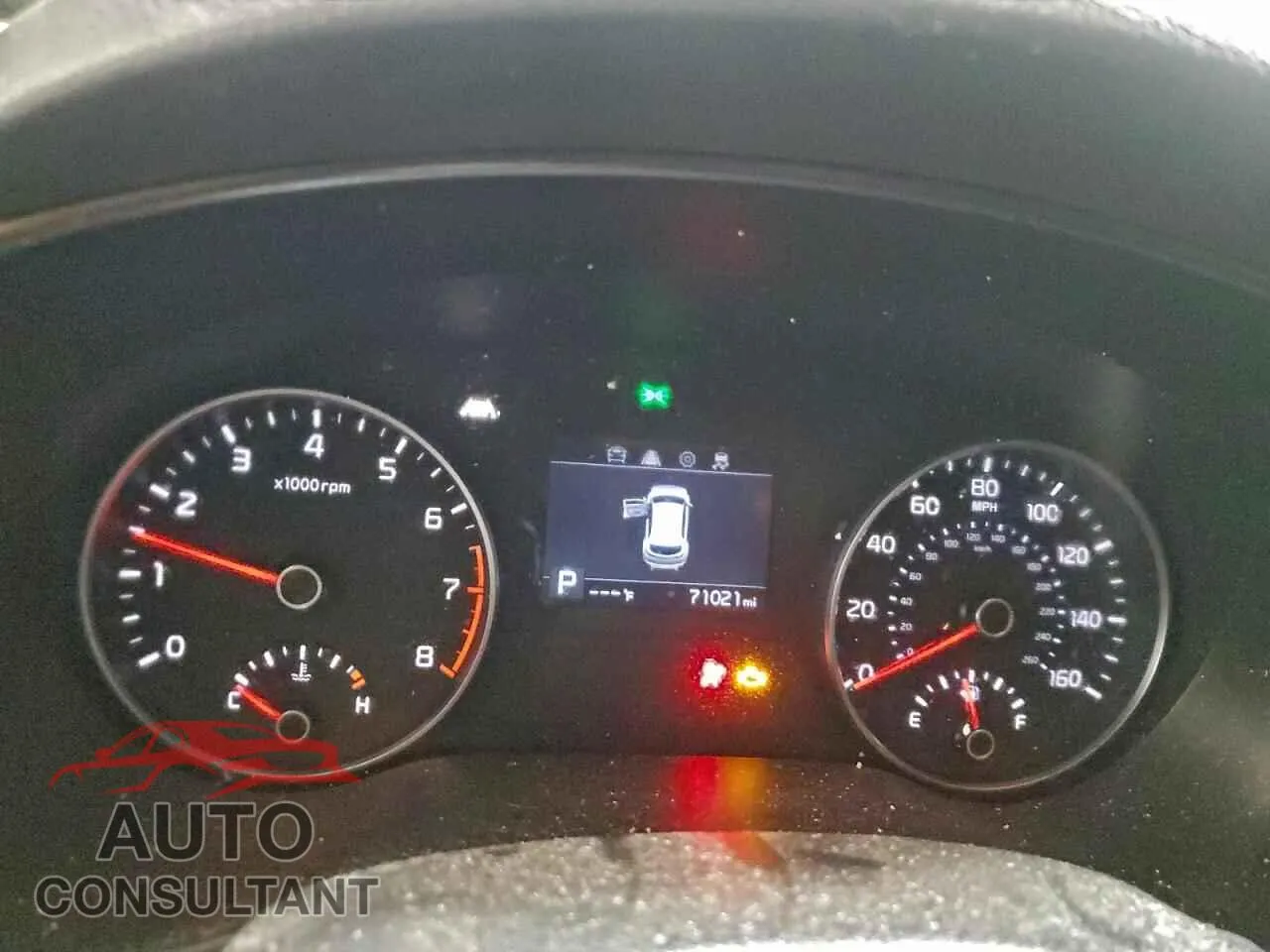 2020 KIA SPORTAGE Damaged VIN KNDPM3AC7L7815451 – trunk area