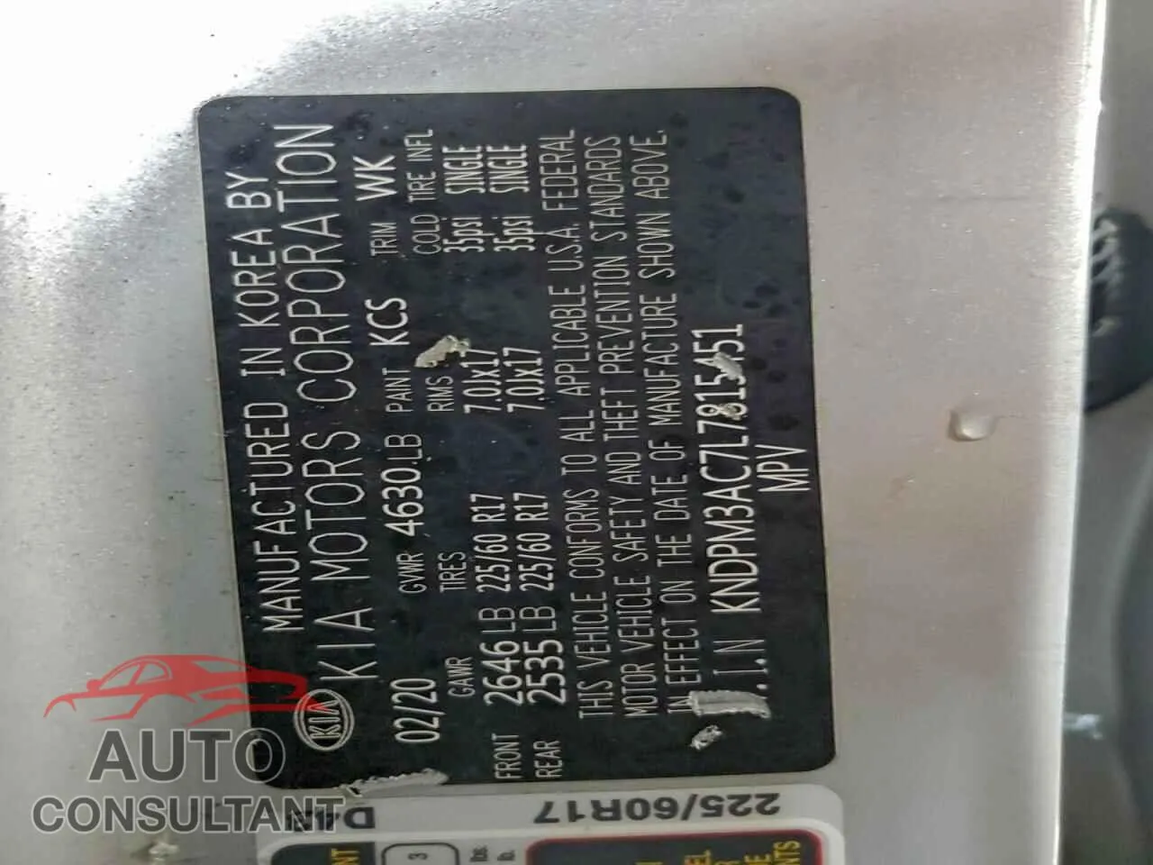 2020 KIA SPORTAGE Damaged VIN KNDPM3AC7L7815451 – photo 12