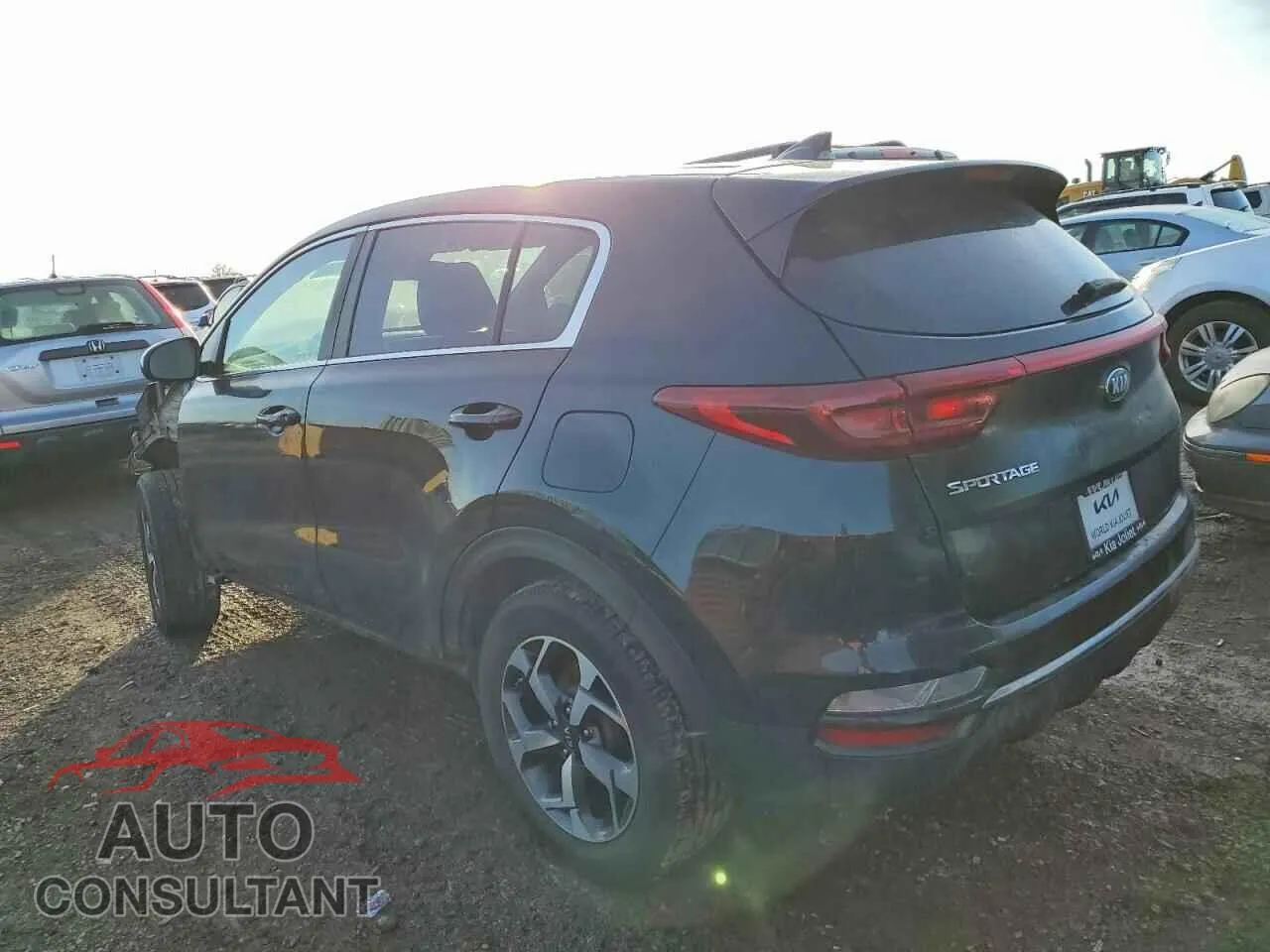 2020 KIA SPORTAGE Damaged VIN KNDPMCAC1L7774816 – rear exterior