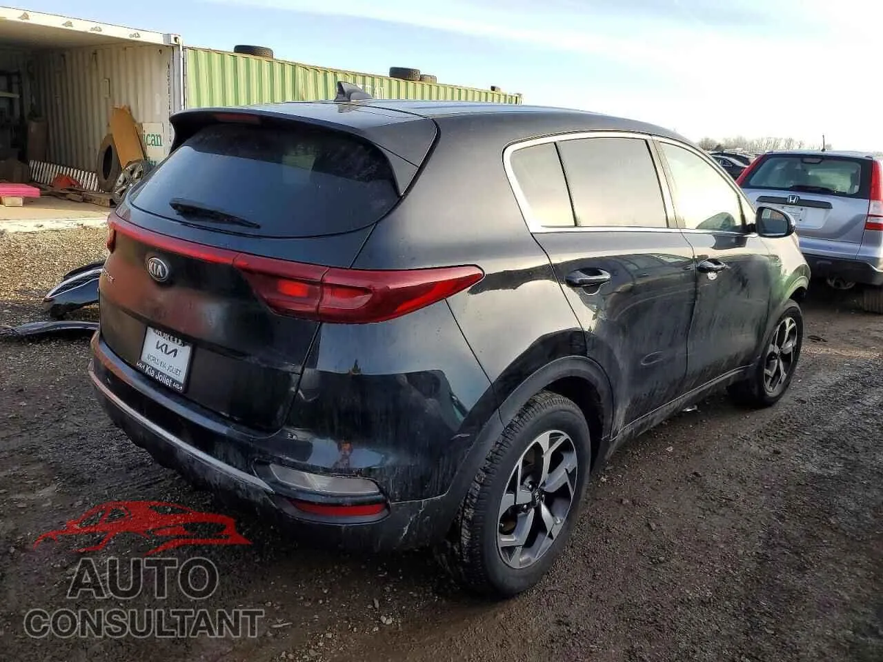 2020 KIA SPORTAGE Damaged VIN KNDPMCAC1L7774816 – side profile