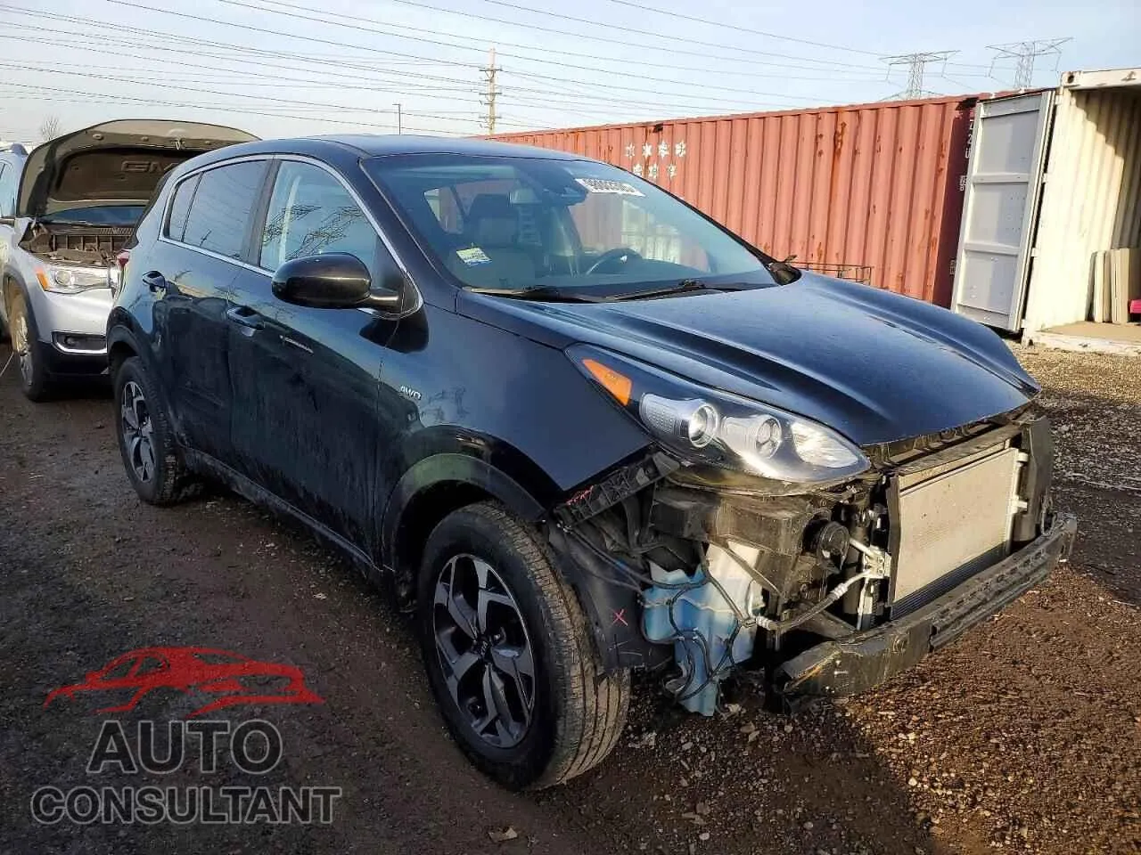 2020 KIA SPORTAGE Damaged VIN KNDPMCAC1L7774816 – dashboard