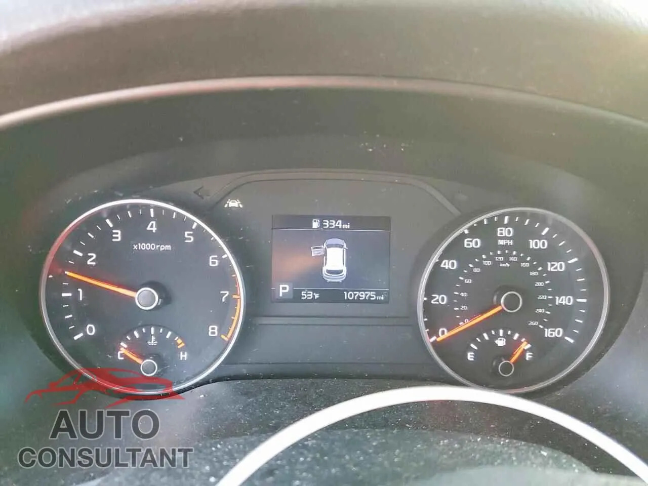 2020 KIA SPORTAGE Damaged VIN KNDPMCAC1L7774816 – trunk area