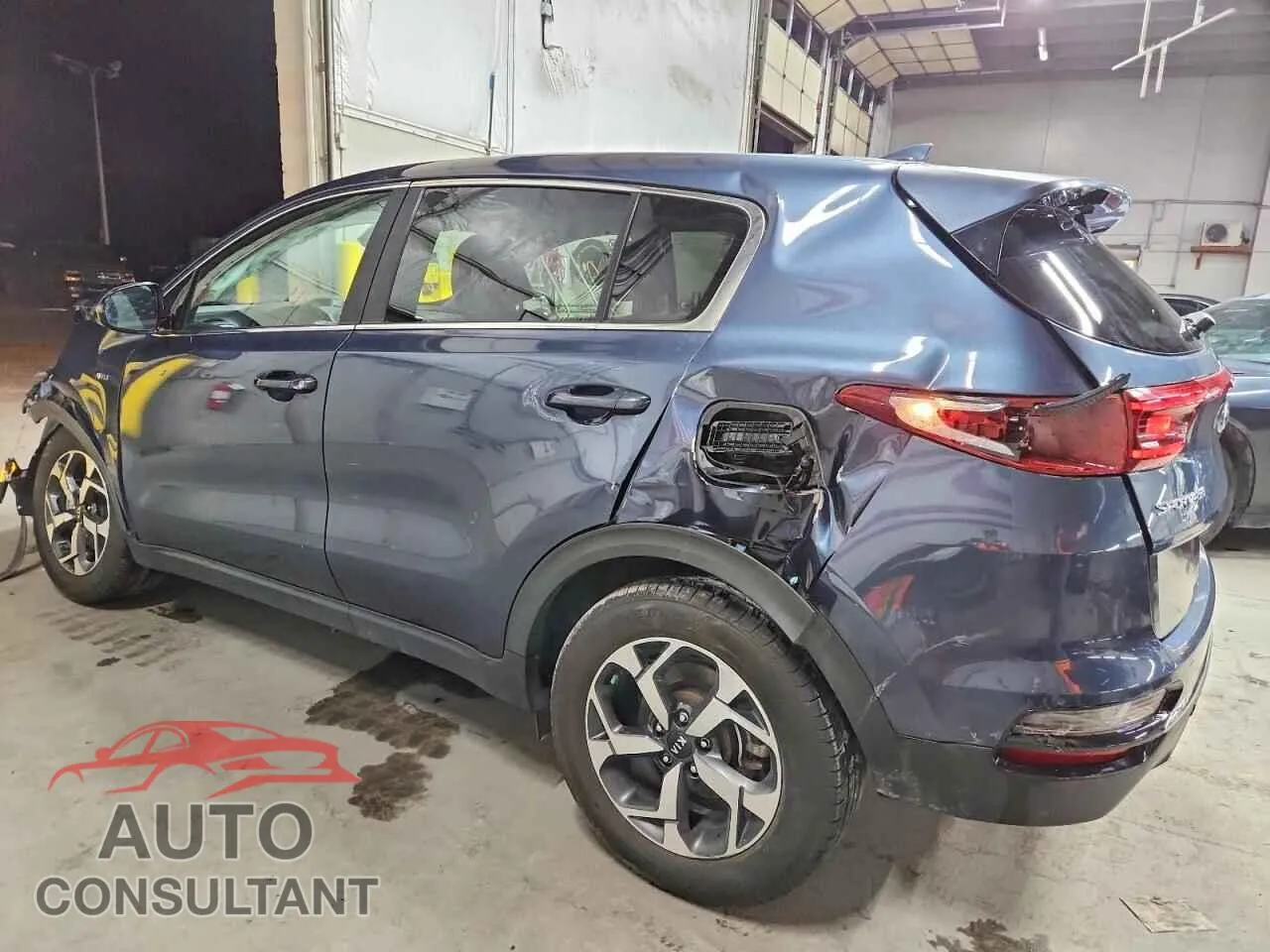 2020 KIA SPORTAGE Damaged VIN KNDPMCACXL7799102 – rear exterior