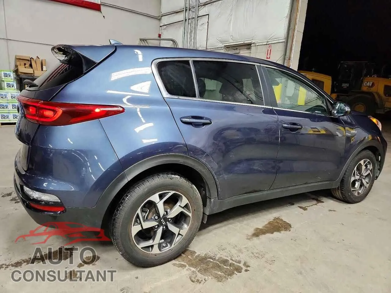 2020 KIA SPORTAGE Damaged VIN KNDPMCACXL7799102 – side profile