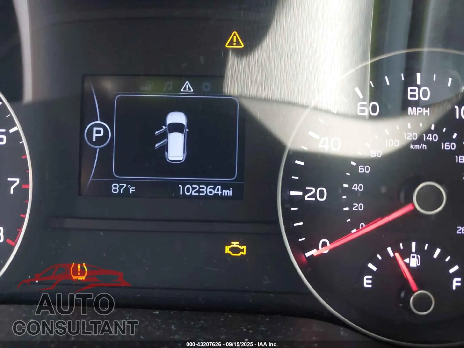 2017 KIA SPORTAGE Damaged VIN KNDPN3AC6H7285171 – exterior detail