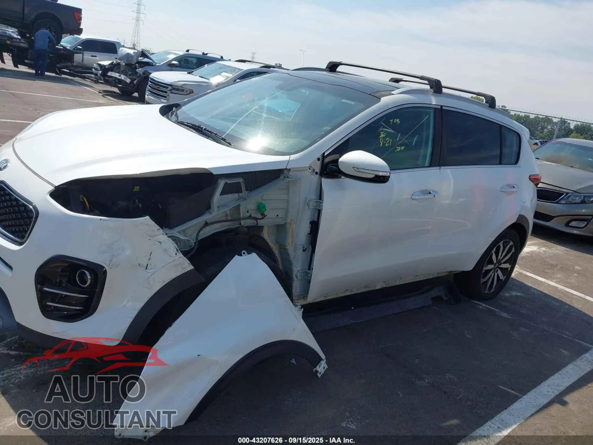 2017 KIA SPORTAGE Damaged VIN KNDPN3AC6H7285171 – photo 14