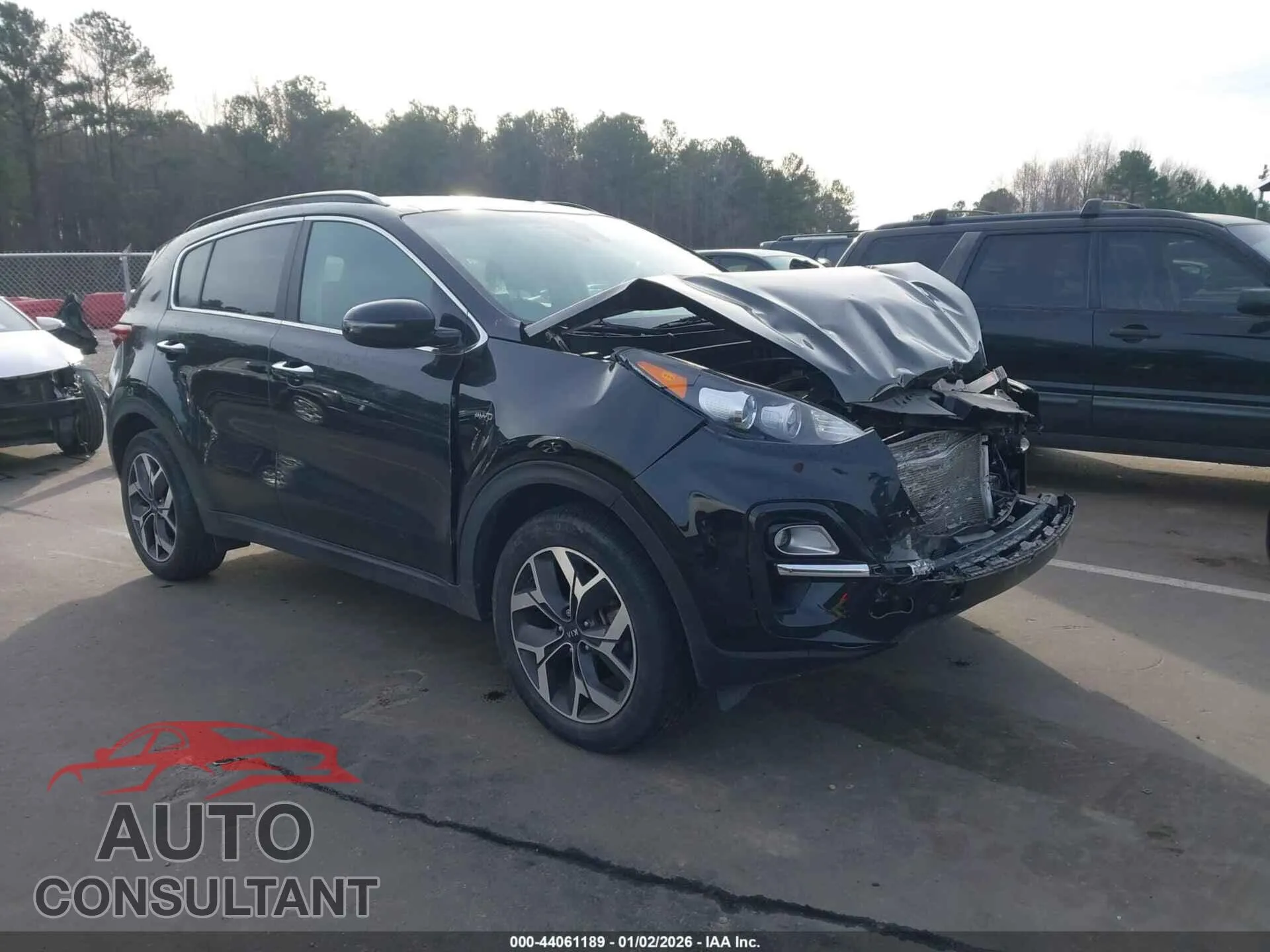 2022 KIA SPORTAGE VIN KNDPNCACXN7986050