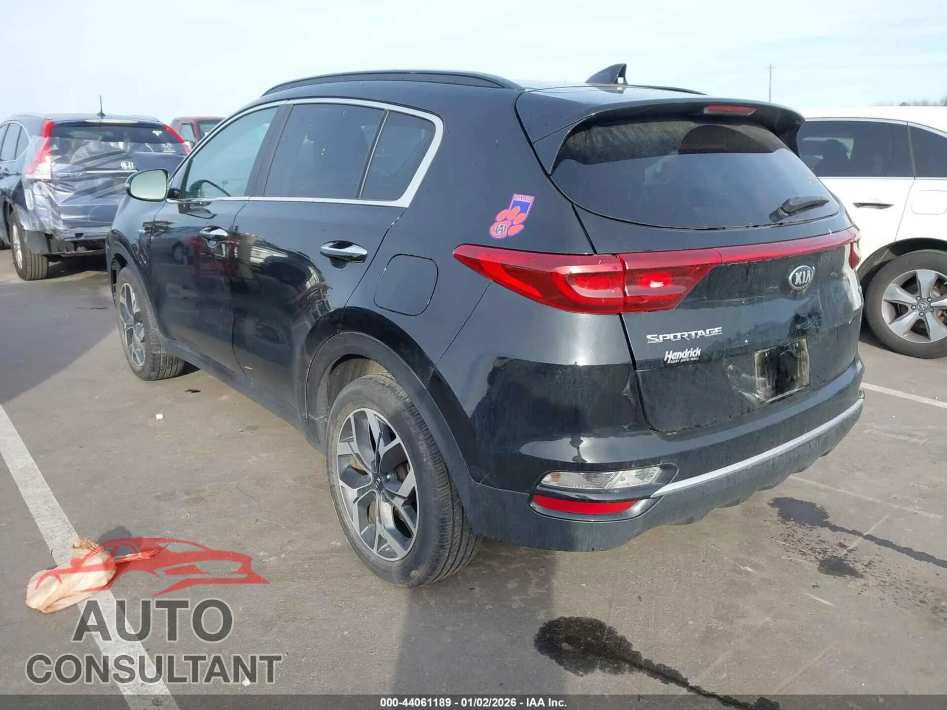 2022 KIA SPORTAGE Damaged VIN KNDPNCACXN7986050 – side profile