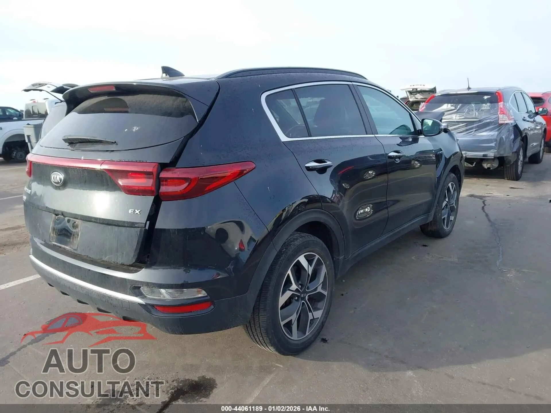 2022 KIA SPORTAGE Damaged VIN KNDPNCACXN7986050 – dashboard