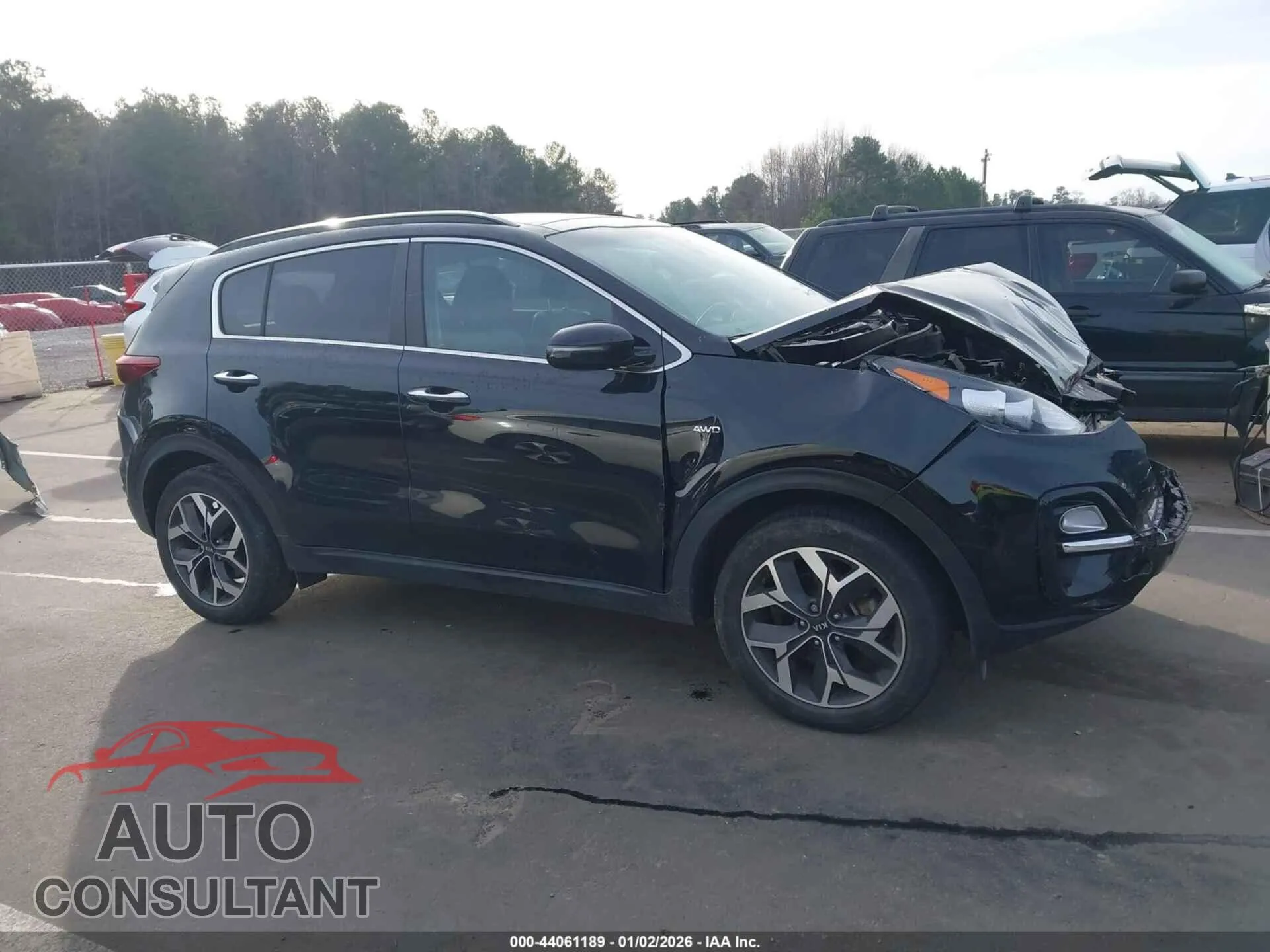 2022 KIA SPORTAGE Damaged VIN KNDPNCACXN7986050 – photo 13
