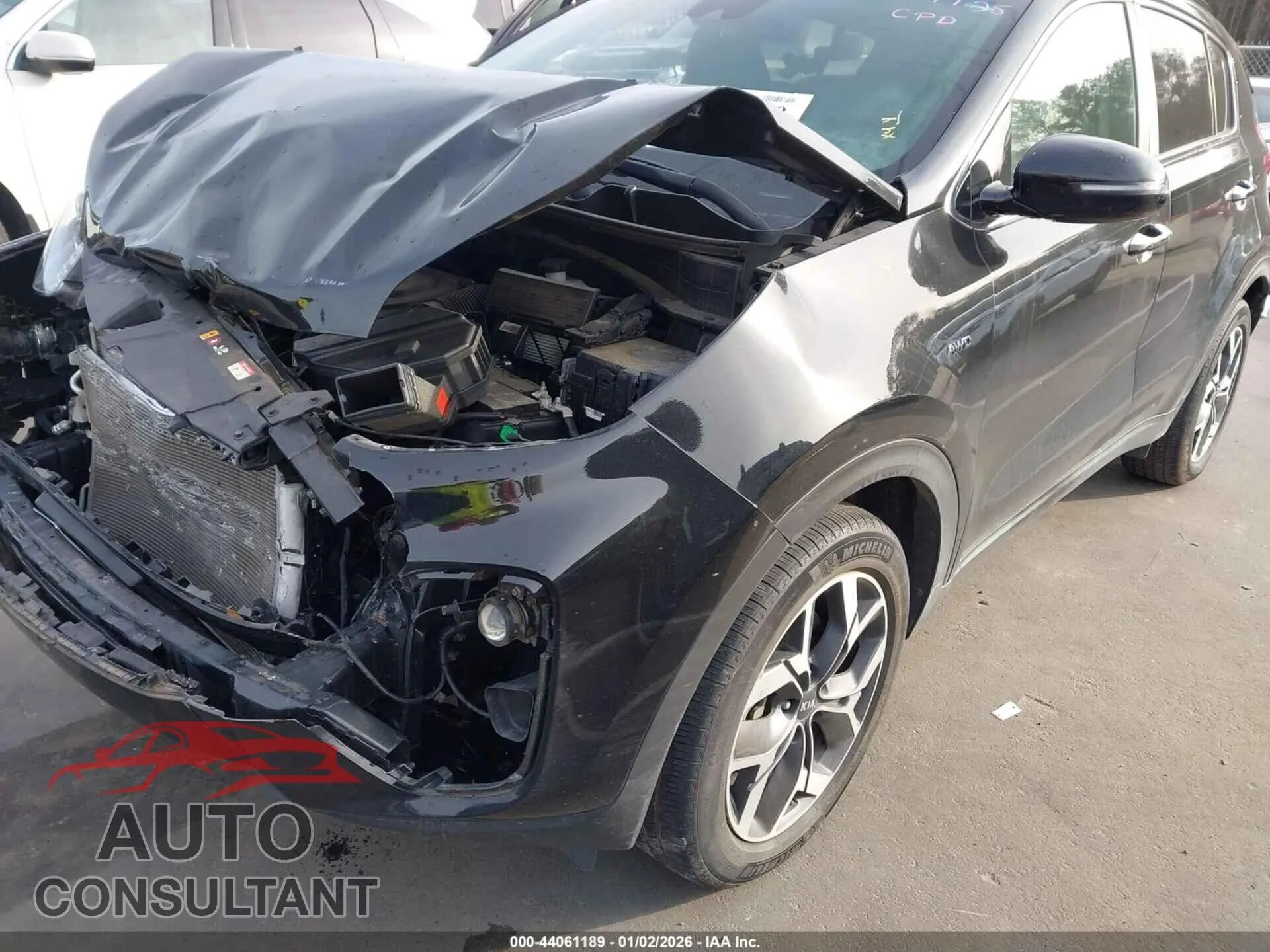 2022 KIA SPORTAGE Damaged VIN KNDPNCACXN7986050 – photo 17