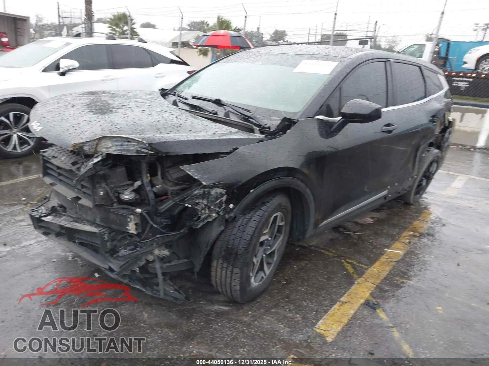 2024 KIA SPORTAGE Damaged VIN KNDPU3DF4R7277211 – rear exterior