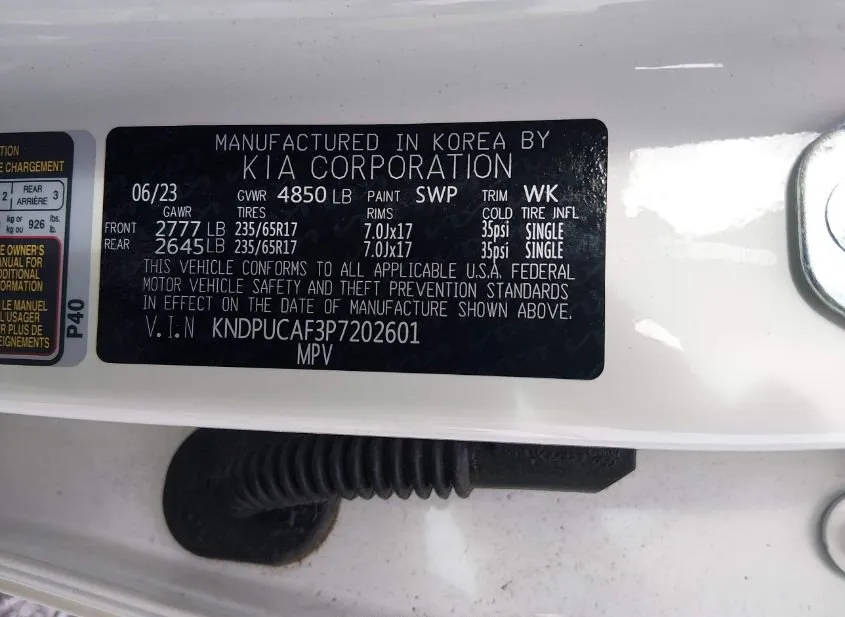 2023 KIA Sportage Used VIN KNDPUCAF3P7202601 – photo 14
