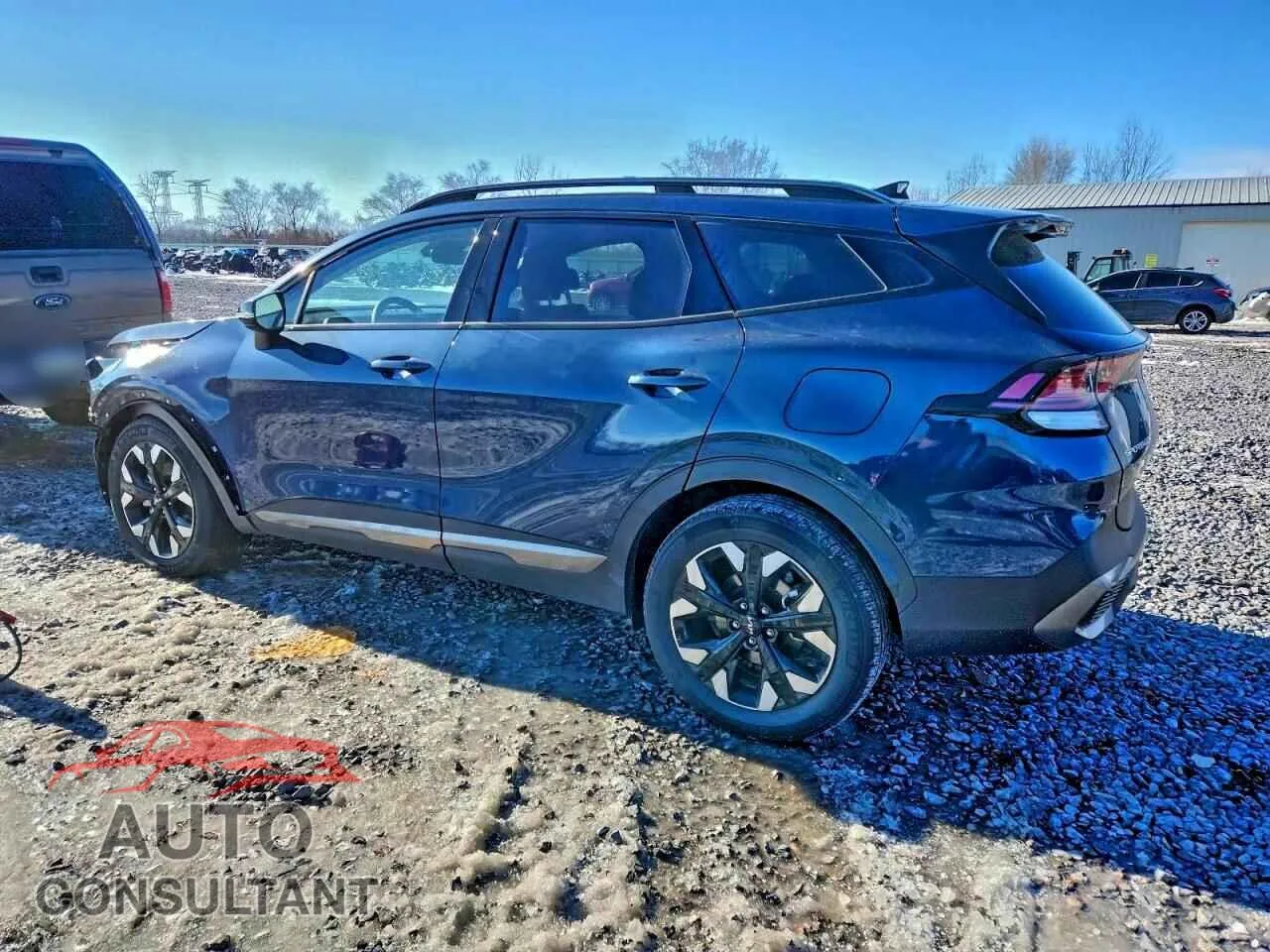 2024 KIA SPORTAGE X Damaged VIN KNDPYDDHXR7166898 – rear exterior