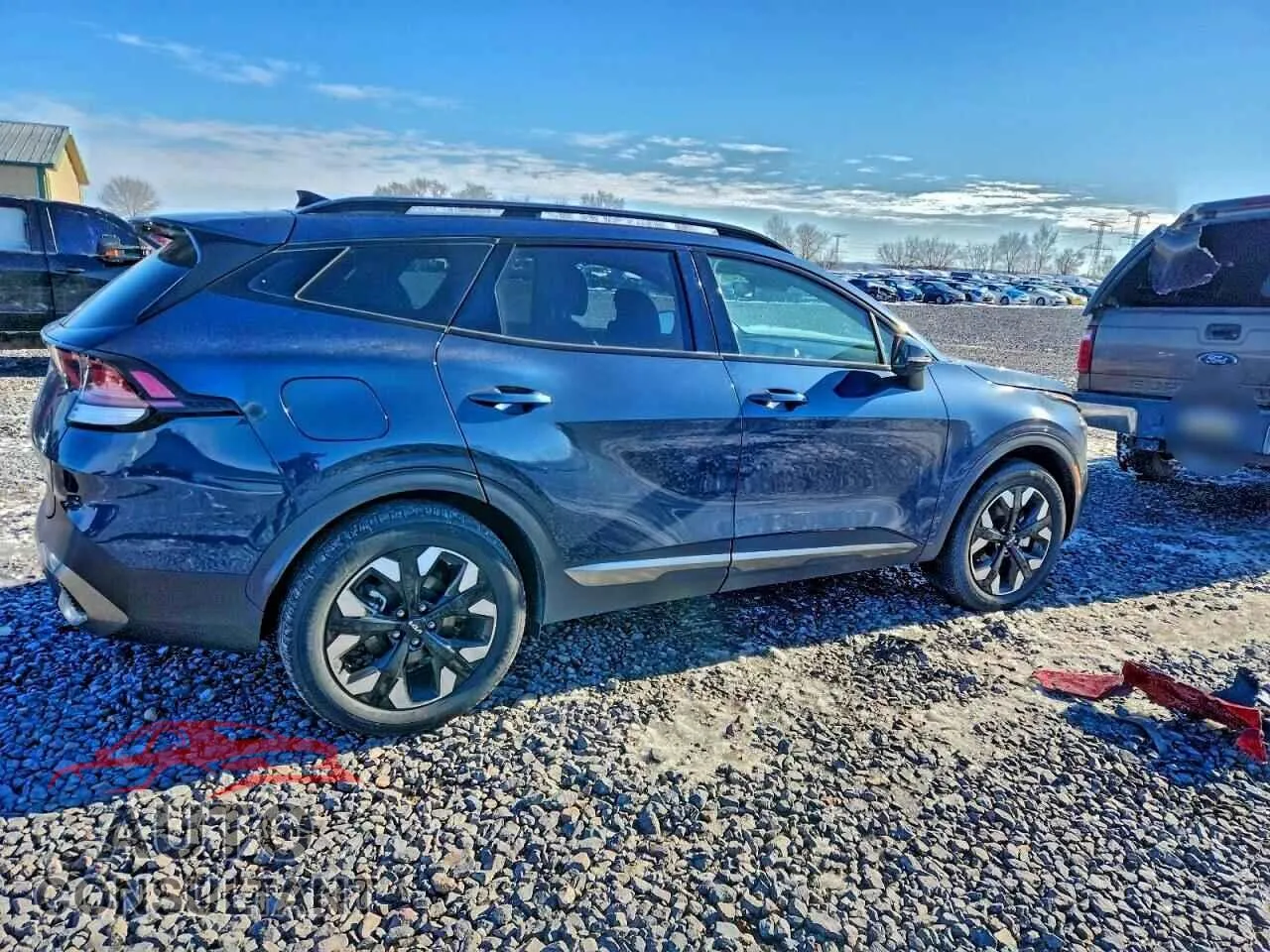 2024 KIA SPORTAGE X Damaged VIN KNDPYDDHXR7166898 – side profile