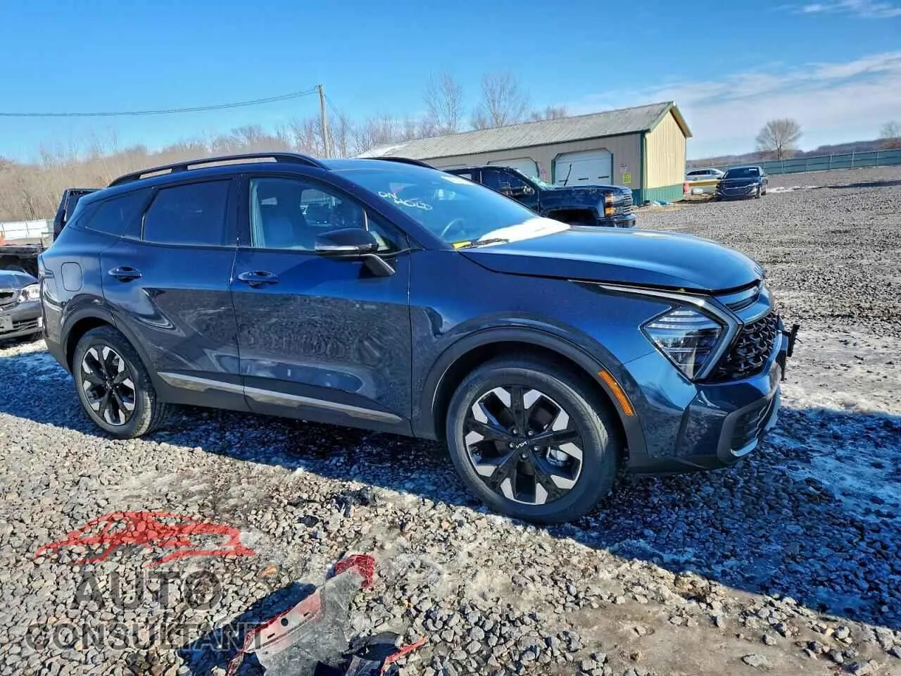 2024 KIA SPORTAGE X Damaged VIN KNDPYDDHXR7166898 – dashboard