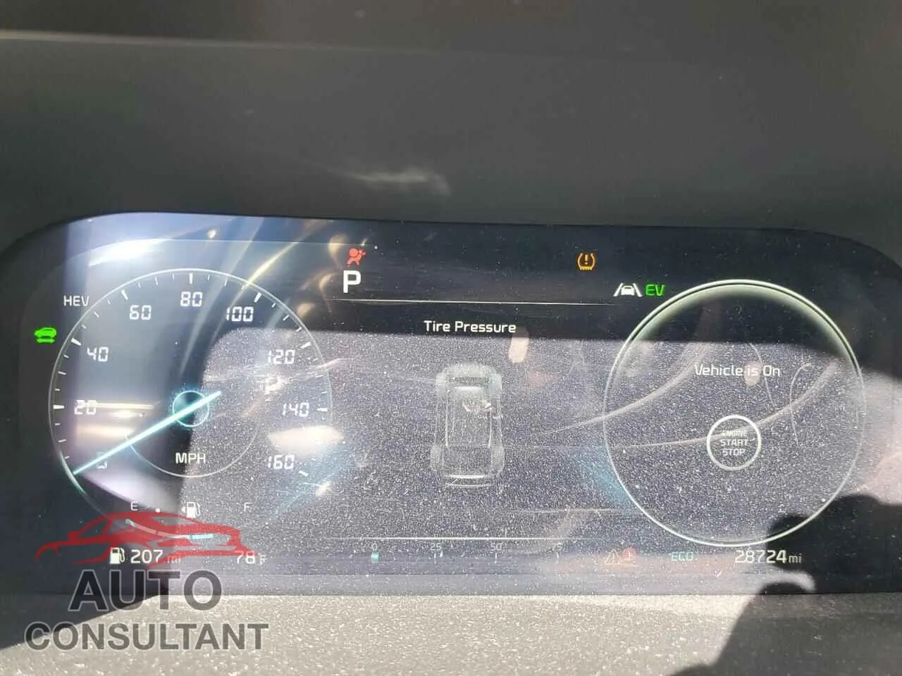 2023 KIA SORENTO Damaged VIN KNDRMDLH0P5137523 – trunk area
