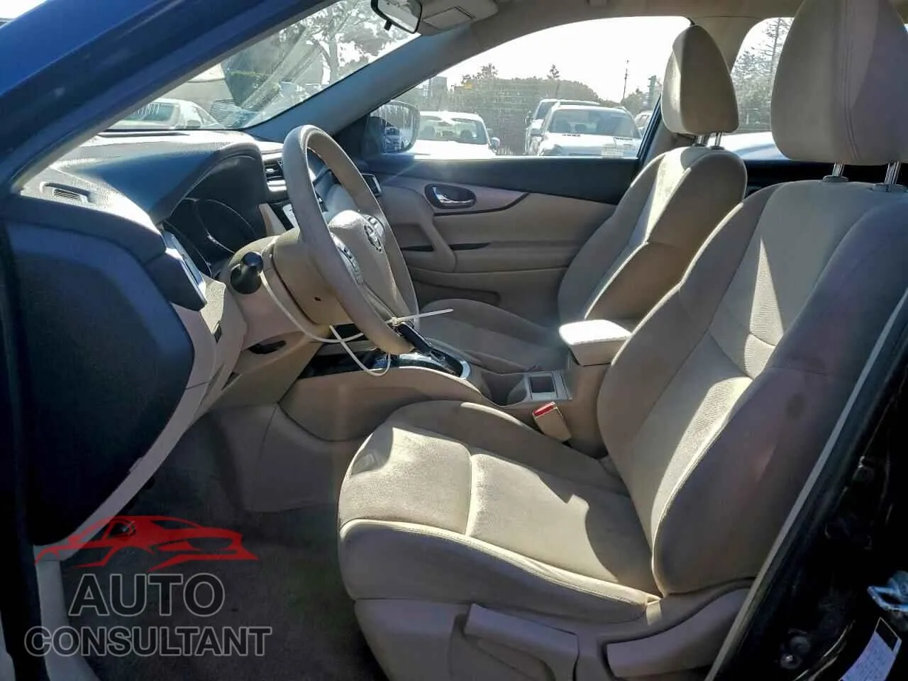 2015 NISSAN ROGUE Damaged VIN KNMAT2MT1FP505119 – exterior detail