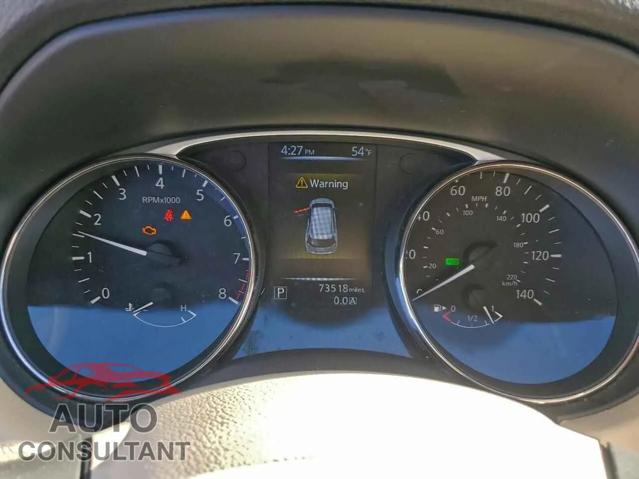 2015 NISSAN ROGUE Damaged VIN KNMAT2MT1FP505119 – trunk area