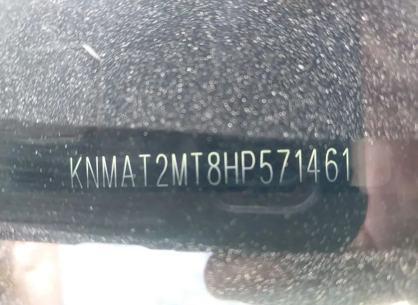 2017 NISSAN Rogue Used VIN KNMAT2MT8HP571461 – undercarriage 2017 NISSAN Rogue Used VIN KNMAT2MT8HP571461 – undercarriage