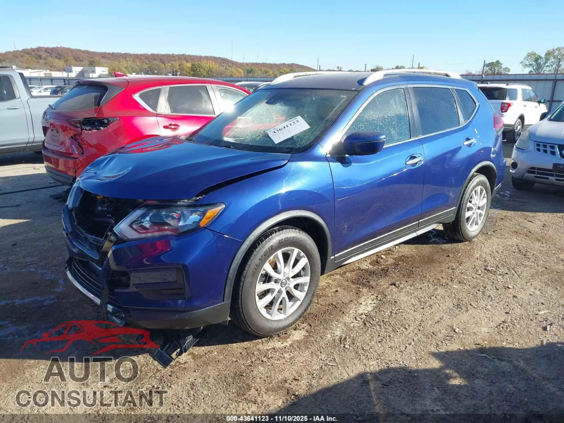 2019 NISSAN ROGUE Damaged VIN KNMAT2MTXKP519000 – rear exterior