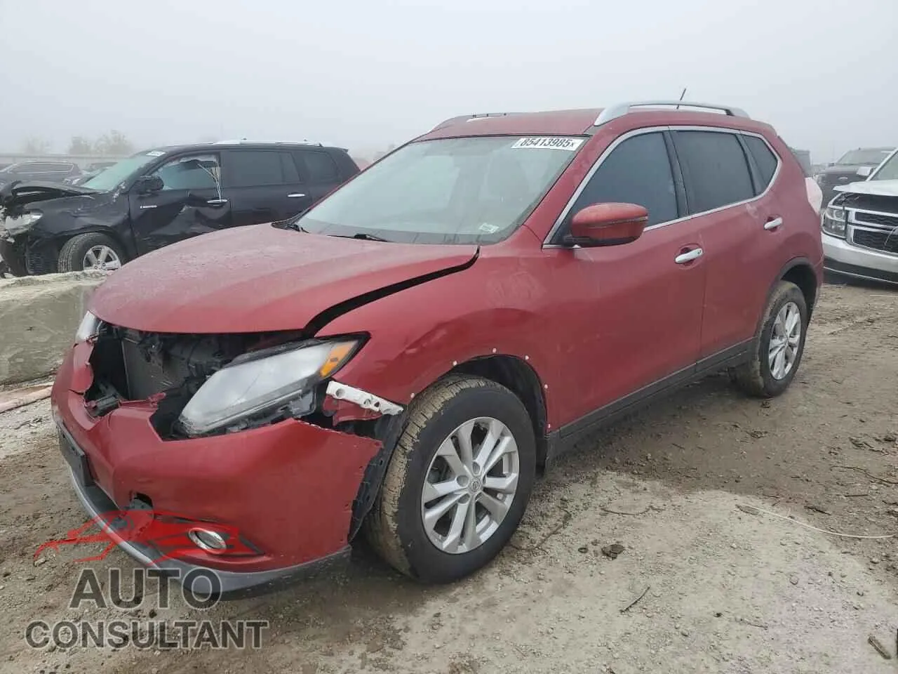 2016 NISSAN ROGUE VIN KNMAT2MV3GP668762