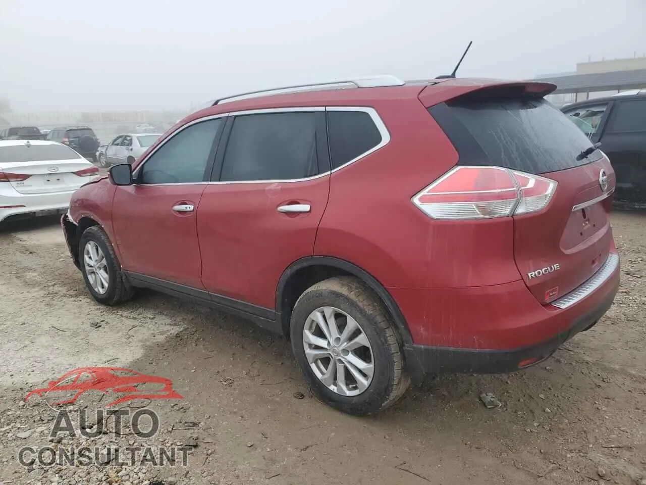 2016 NISSAN ROGUE Damaged VIN KNMAT2MV3GP668762 – rear exterior