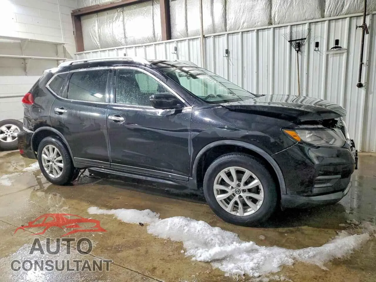2018 NISSAN ROGUE Damaged VIN KNMAT2MV3JP577045 – dashboard