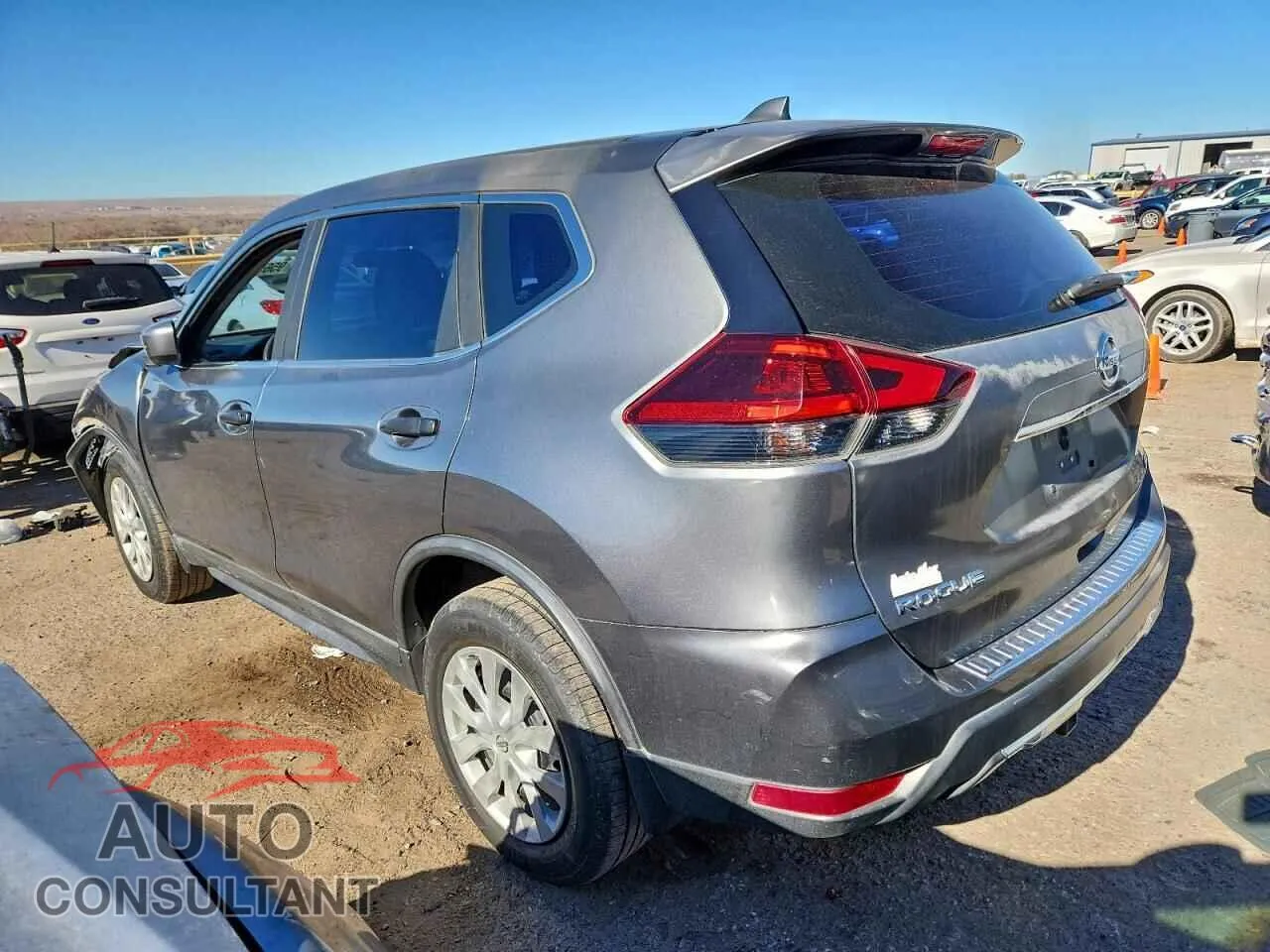 2018 NISSAN ROGUE Damaged VIN KNMAT2MV4JP516268 – rear exterior