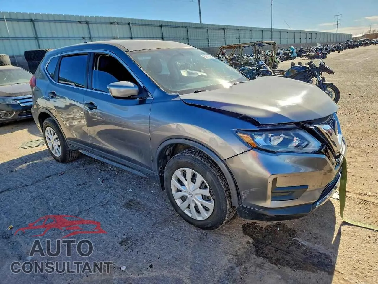 2018 NISSAN ROGUE Damaged VIN KNMAT2MV4JP516268 – dashboard