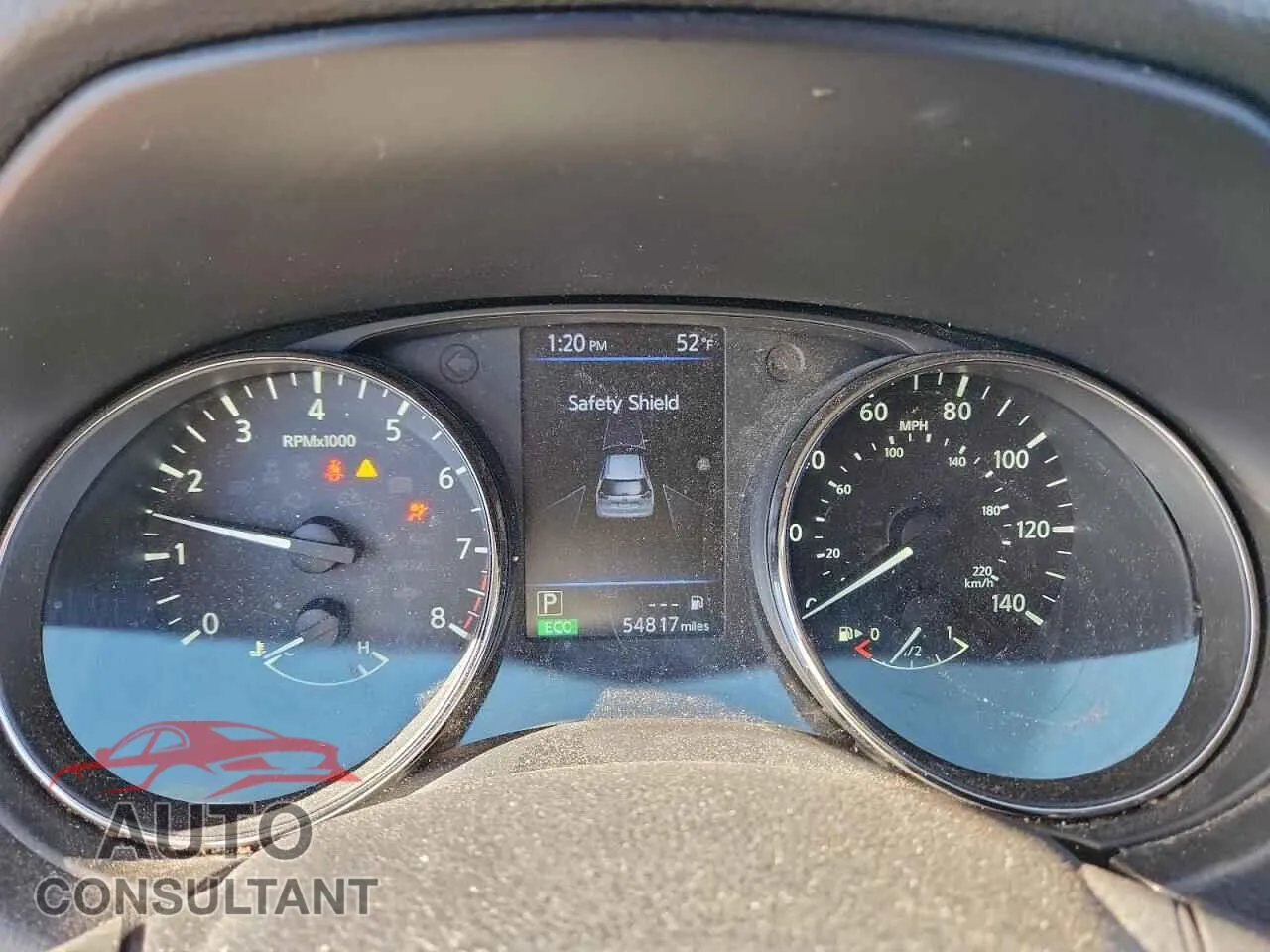 2018 NISSAN ROGUE Damaged VIN KNMAT2MV4JP516268 – trunk area