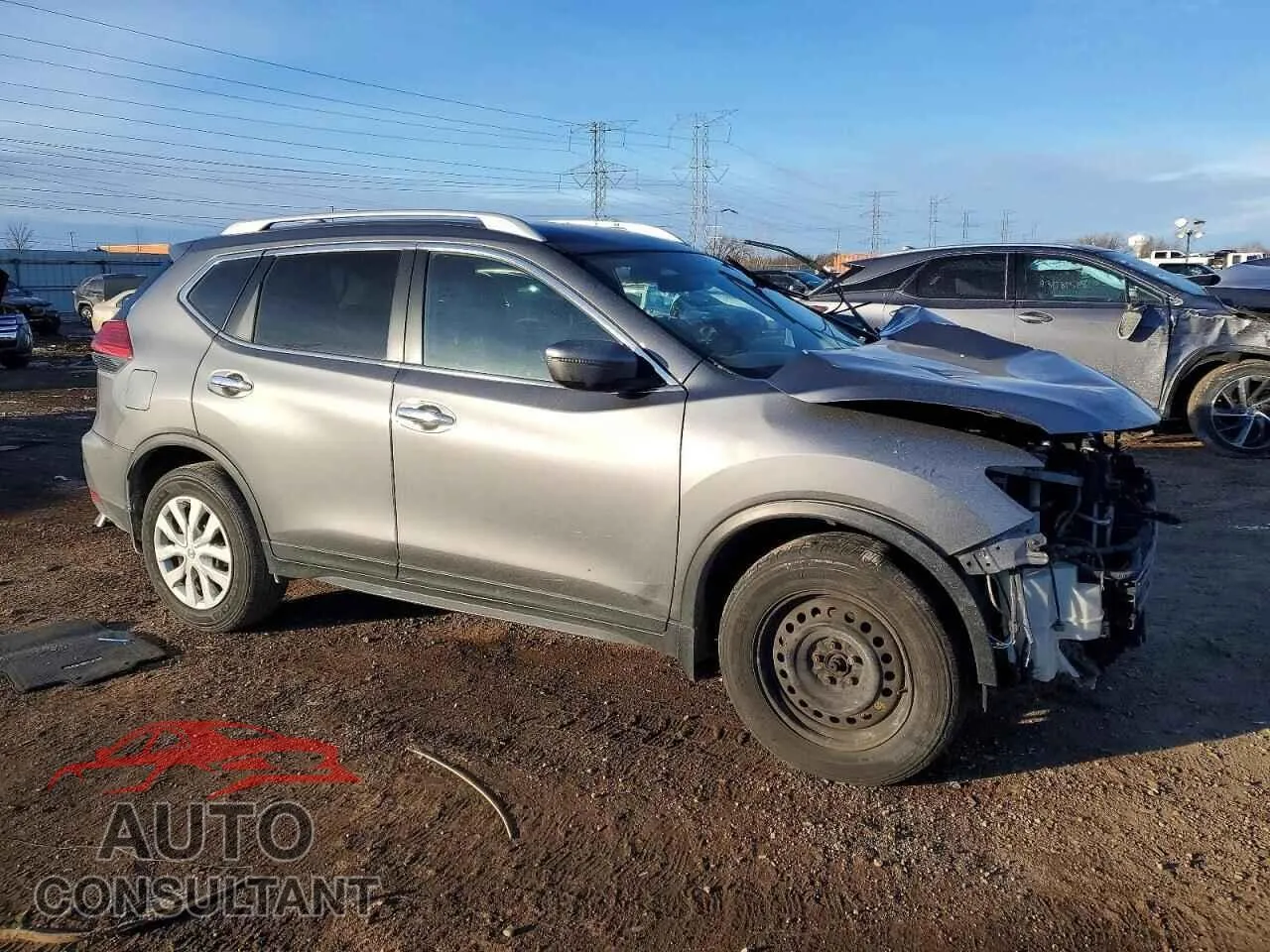 2017 NISSAN ROGUE Damaged VIN KNMAT2MV5HP511980 – dashboard