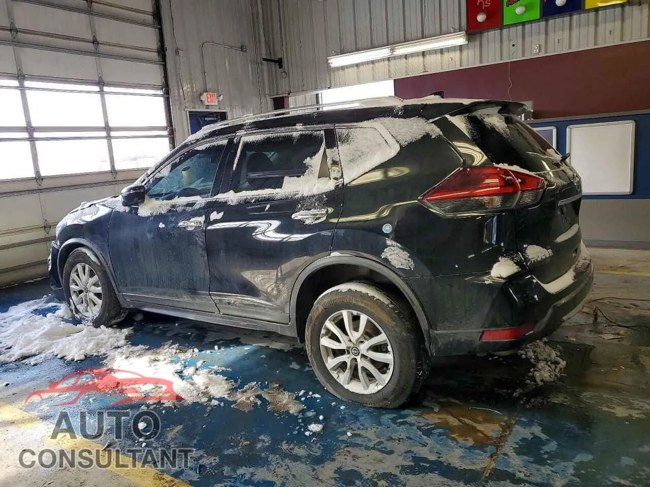 2020 NISSAN ROGUE Damaged VIN KNMAT2MVXLP517461 – rear exterior
