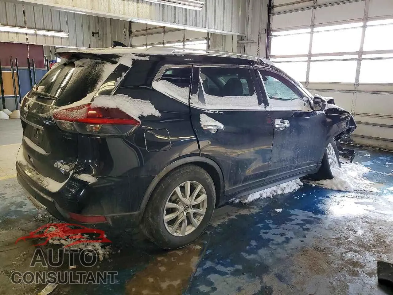 2020 NISSAN ROGUE Damaged VIN KNMAT2MVXLP517461 – side profile