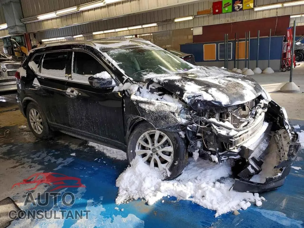2020 NISSAN ROGUE Damaged VIN KNMAT2MVXLP517461 – dashboard