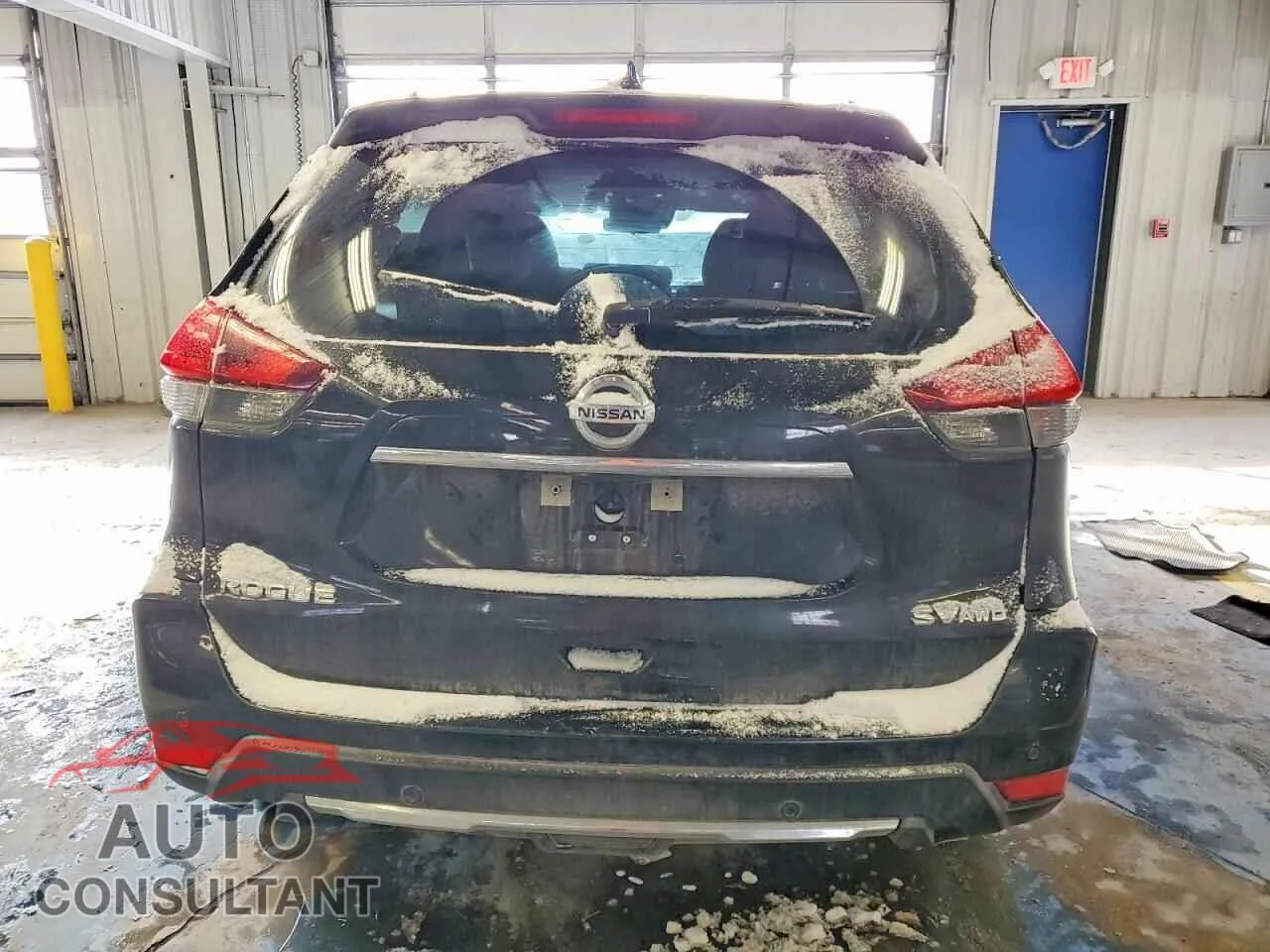 2020 NISSAN ROGUE Damaged VIN KNMAT2MVXLP517461 – engine bay