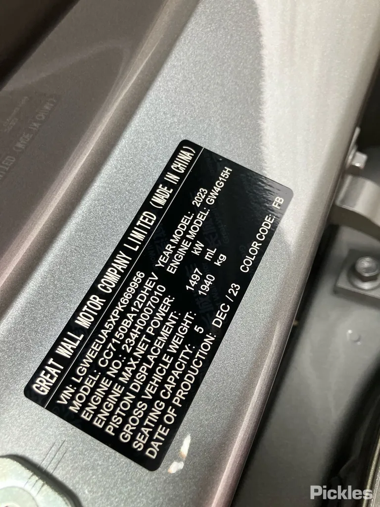 2024 GWM Haval Jolion Used VIN LGWEEUA5XPK669956 – photo 47