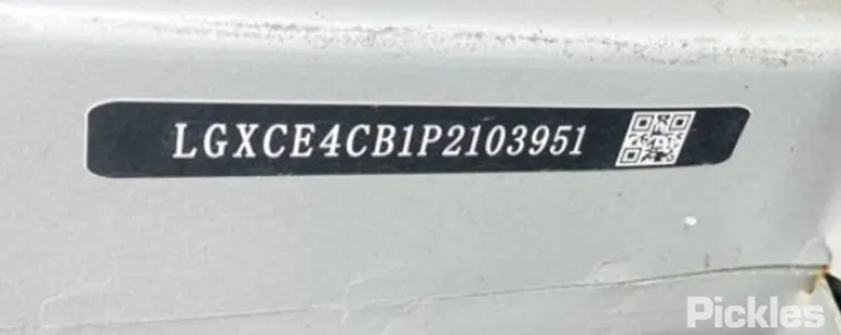2023 BYD ATTO 3 Damaged VIN LGXCE4CB1P2103951 – exterior detail 2023 BYD ATTO 3 Damaged VIN LGXCE4CB1P2103951 – exterior detail