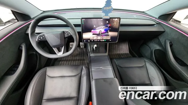 2024 Tesla Model 3 Long Range AWD Sold VIN LRW3E7EK8RC164087 – dashboard