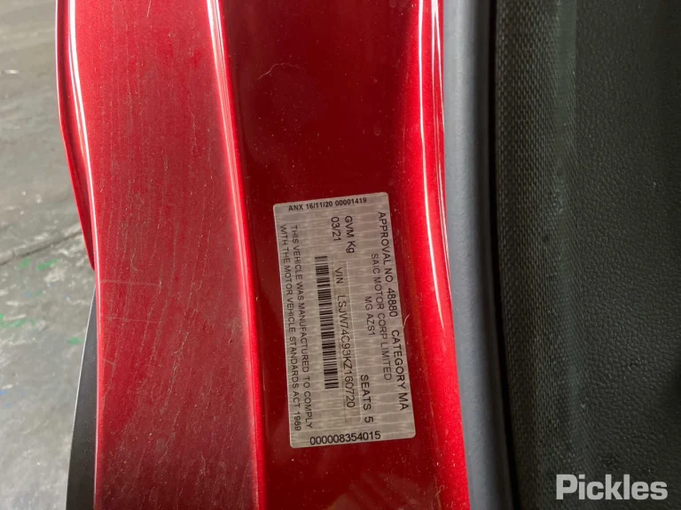 2021 MG ZS Damaged VIN LSJW74C93KZ160720 – photo 22