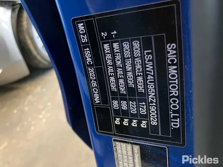 2022 MG ZS Damaged VIN LSJW74U95NZ190028 – photo 26