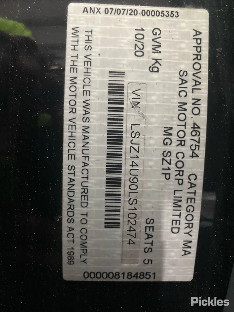 2020 MG MG3 Damaged VIN LSJZ14U90LS102474 – photo 21