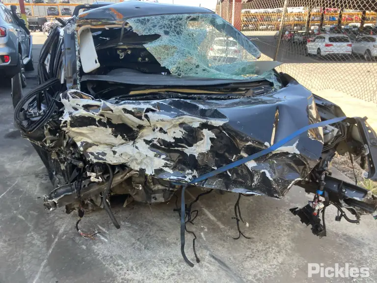 2022 MG MG3 Damaged VIN LSJZ14U98NS110244 – trunk area